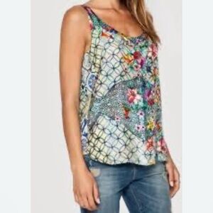 Johnny Was Silk Tank Top